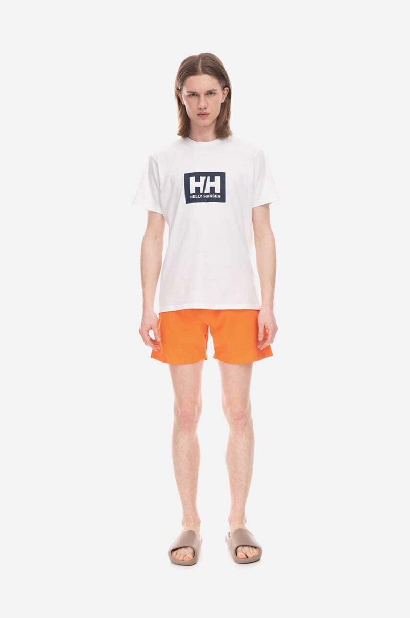 Alpha Industries pantaloni scurți de baie culoarea portocaliu 106810.429-orange