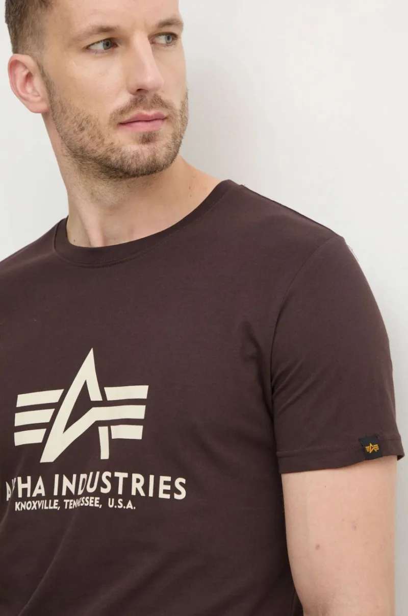 Alpha Industries tricou din bumbac Basic T-Shirt bărbați