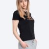 Alpha Industries tricou din bumbac New Basic T Foil Print culoarea negru 196051FP.365-black