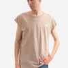 Alpha Industries tricou din bumbac culoarea bej