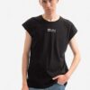 Alpha Industries tricou din bumbac culoarea negru