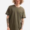 Alpha Industries tricou din bumbac culoarea verde