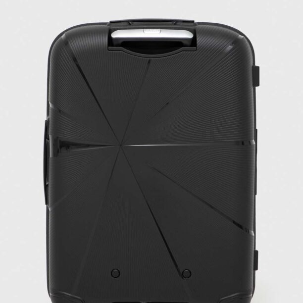 American Tourister valiza culoarea negru preţ