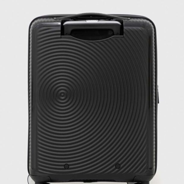 American Tourister valiza culoarea negru preţ