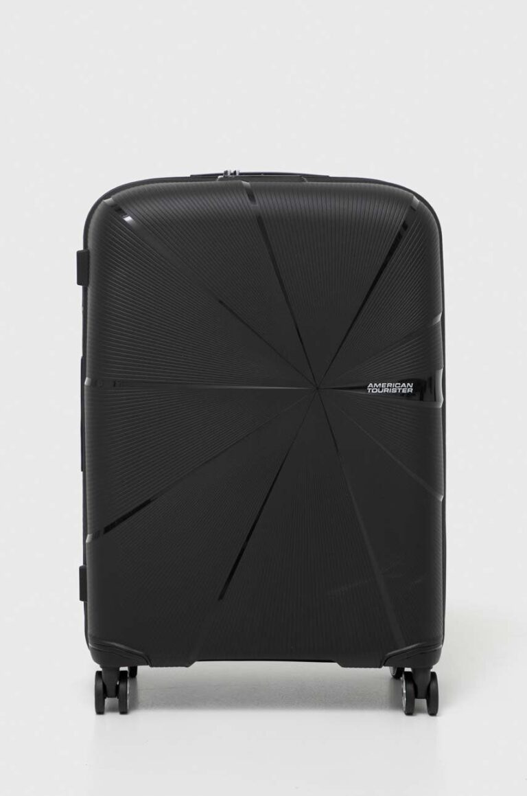 American Tourister valiza culoarea negru