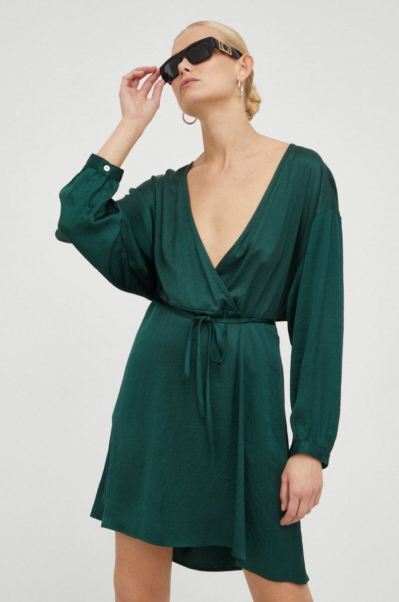 American Vintage rochie culoarea verde