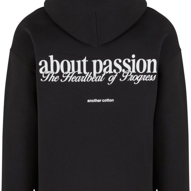 Another Cotton Lab Hanorac 'About Passion'  negru / alb