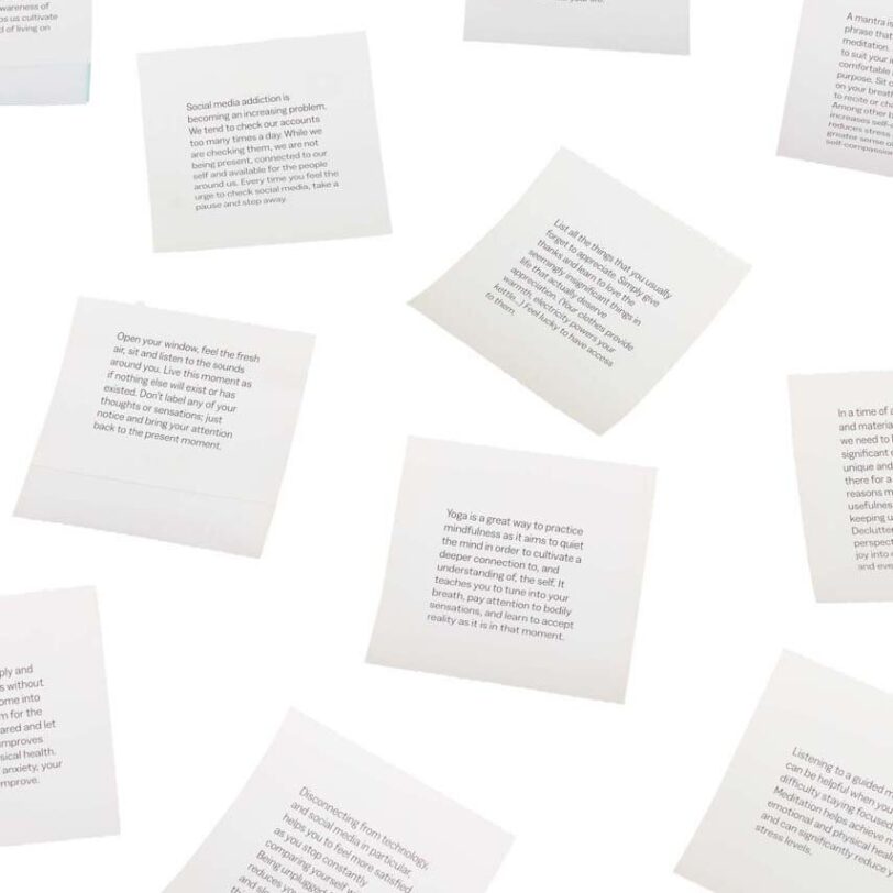 Another Me set de sticky notes 30 Day Challenge Mindfulness Game preţ