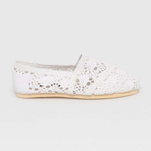 Answear Lab Espadrile culoarea alb