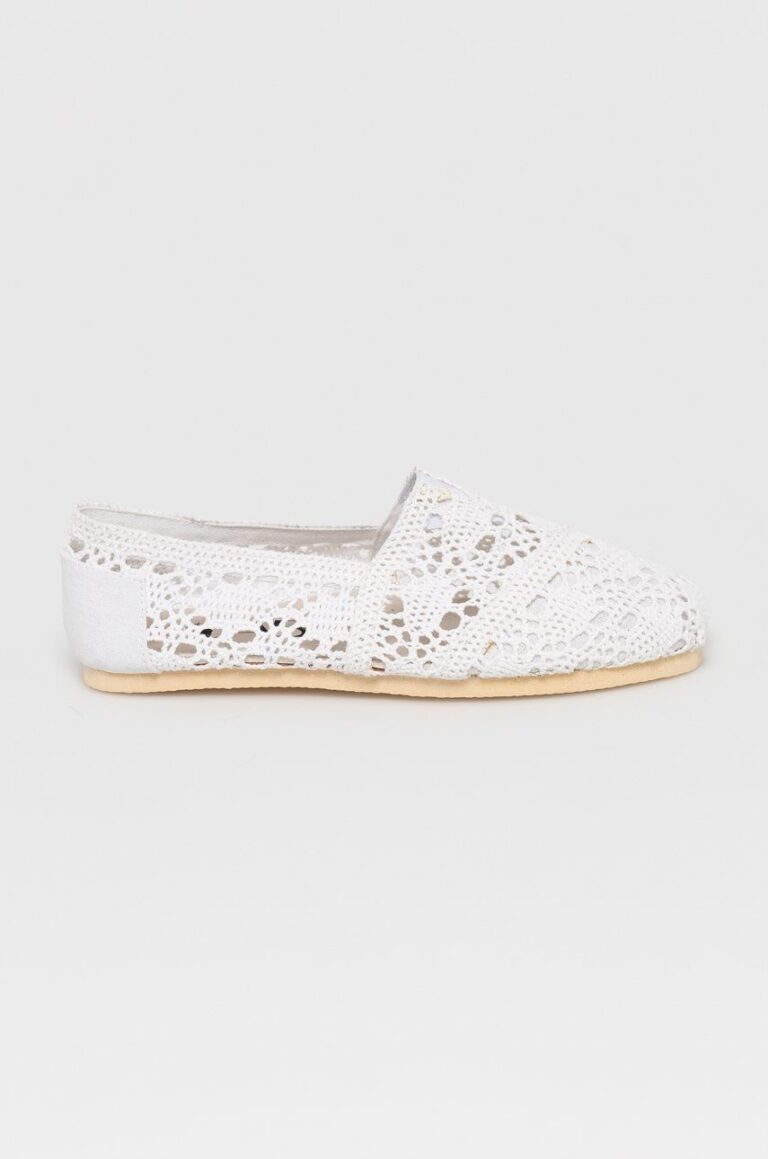 Answear Lab Espadrile culoarea alb