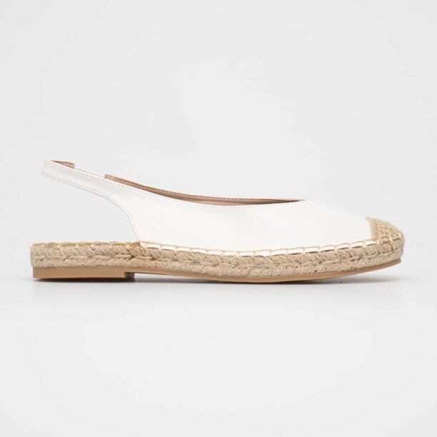 Answear Lab espadrile culoarea alb