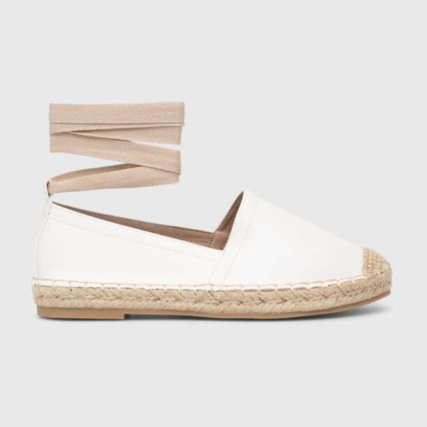 Answear Lab espadrile culoarea alb