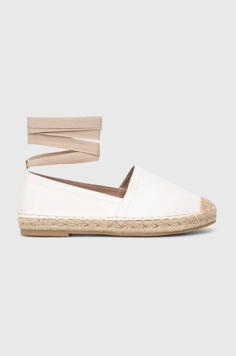 Answear Lab espadrile culoarea alb