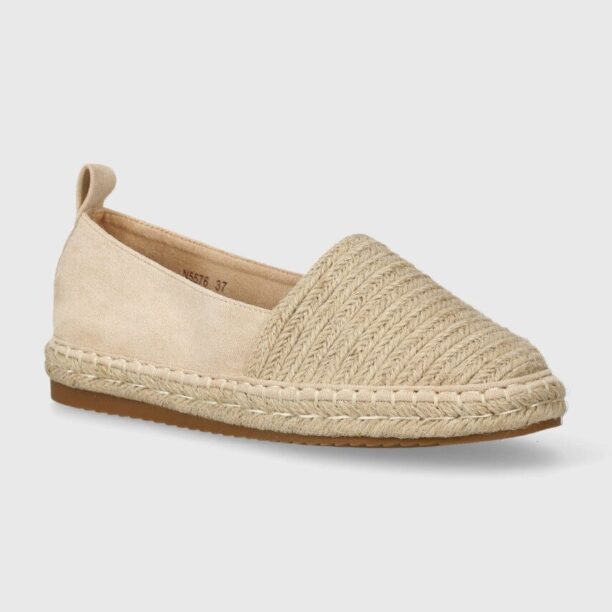 Answear Lab espadrile culoarea bej