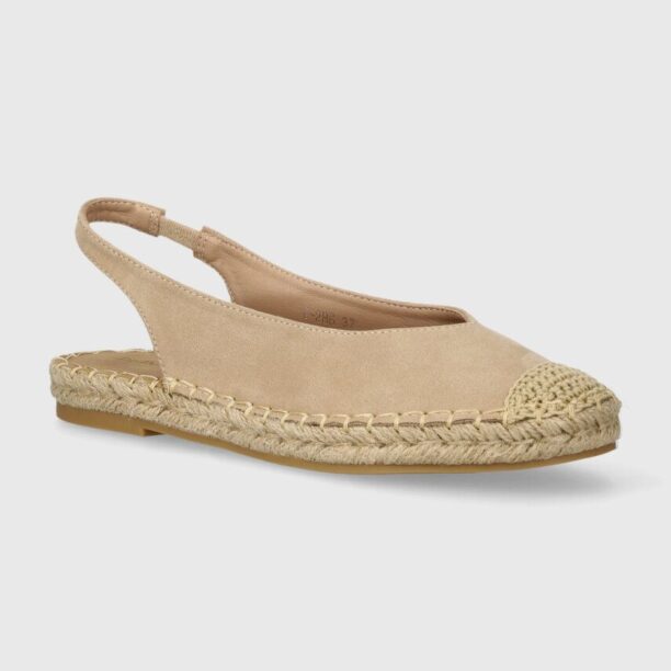 Answear Lab espadrile culoarea bej