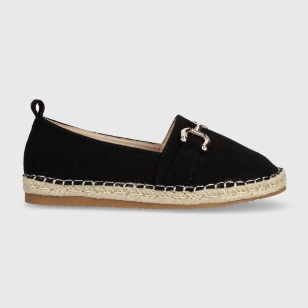 Answear Lab espadrile culoarea negru