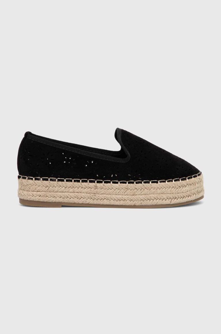 Answear Lab espadrile culoarea negru