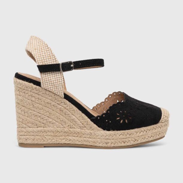 Answear Lab espadrile culoarea negru