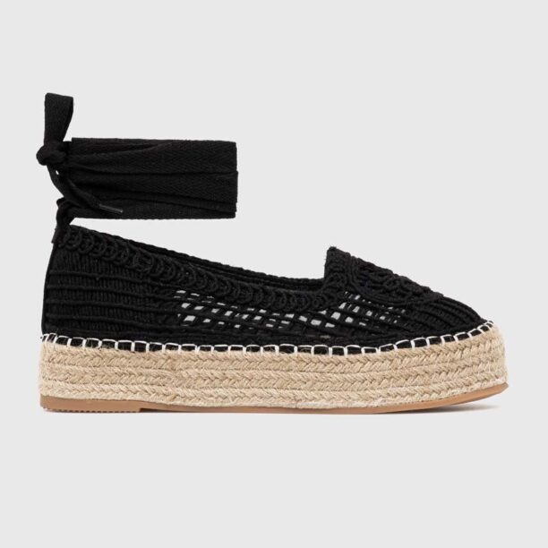 Answear Lab espadrile culoarea negru