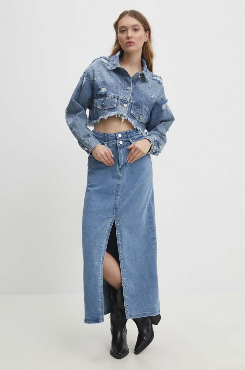 Answear Lab fusta jeans maxi