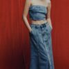 Answear Lab fusta jeans maxi