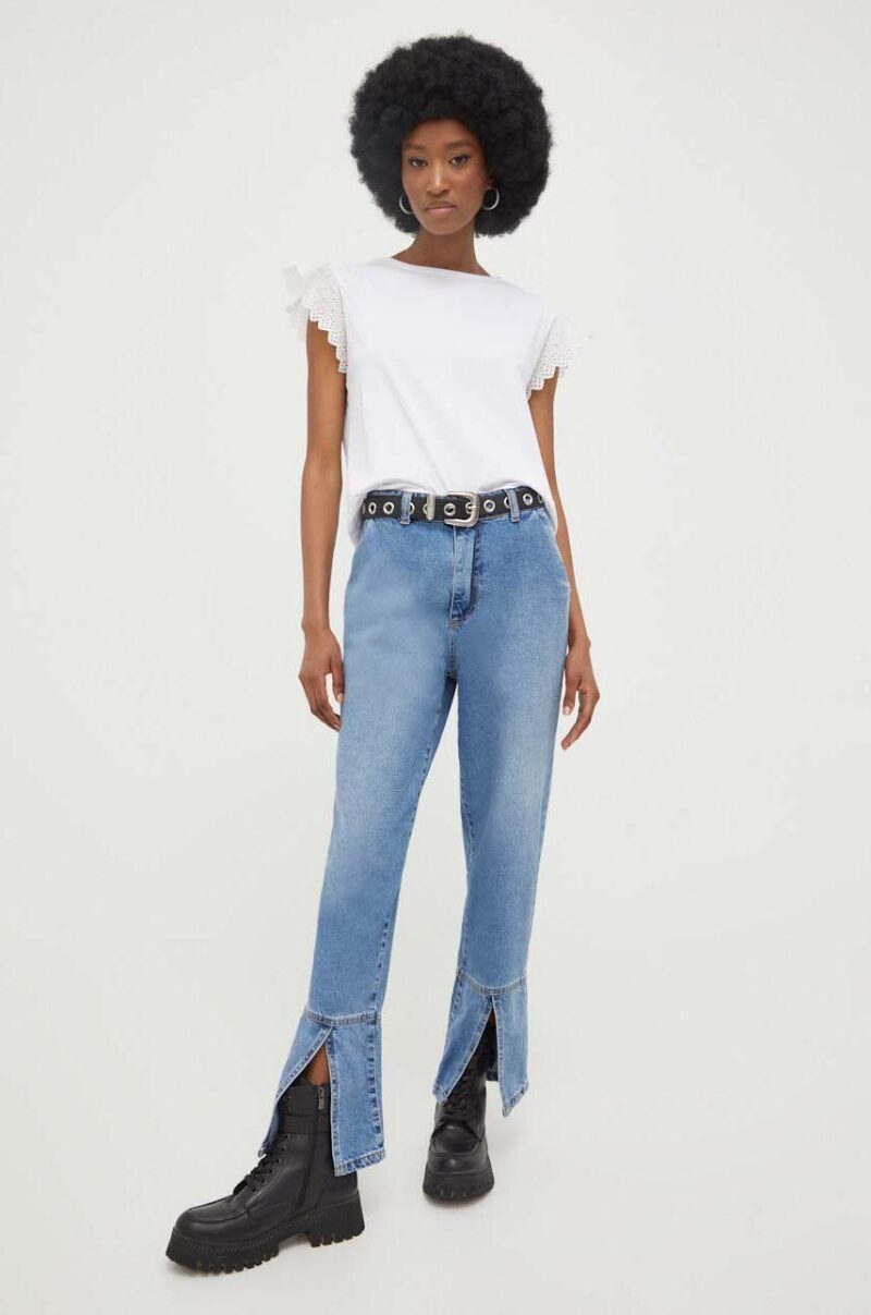 Answear Lab jeansi PREMIUM JEANS femei high waist