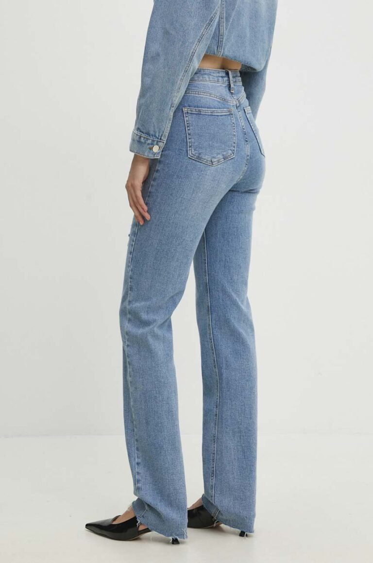 Answear Lab jeansi femei high waist preţ