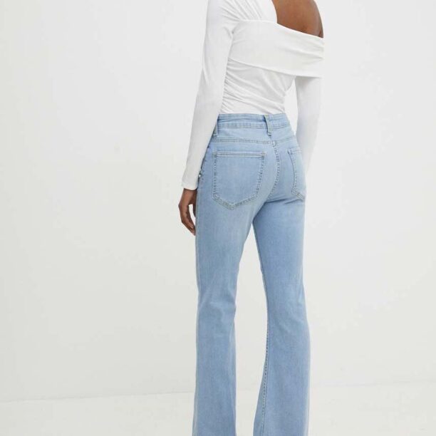 Answear Lab jeansi femei high waist preţ