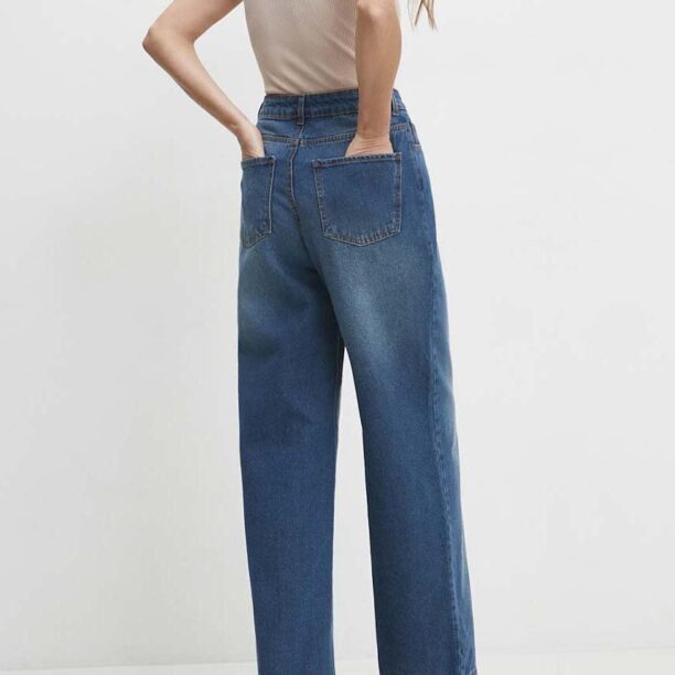 Answear Lab jeansi femei high waist preţ