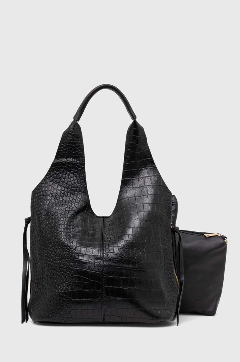 Answear Lab poseta culoarea negru