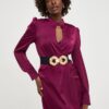 Answear Lab rochie culoarea bordo