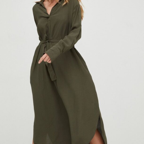 Answear Lab rochie culoarea verde