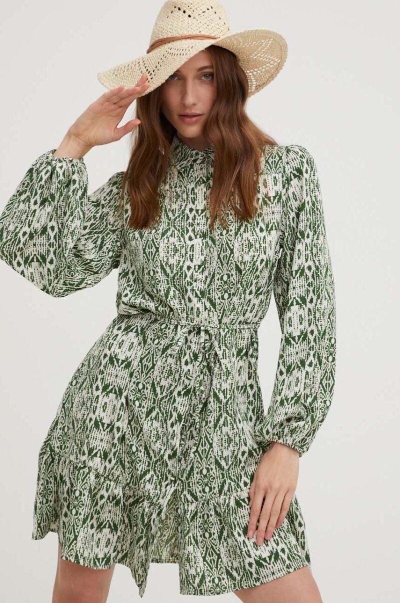 Answear Lab rochie culoarea verde