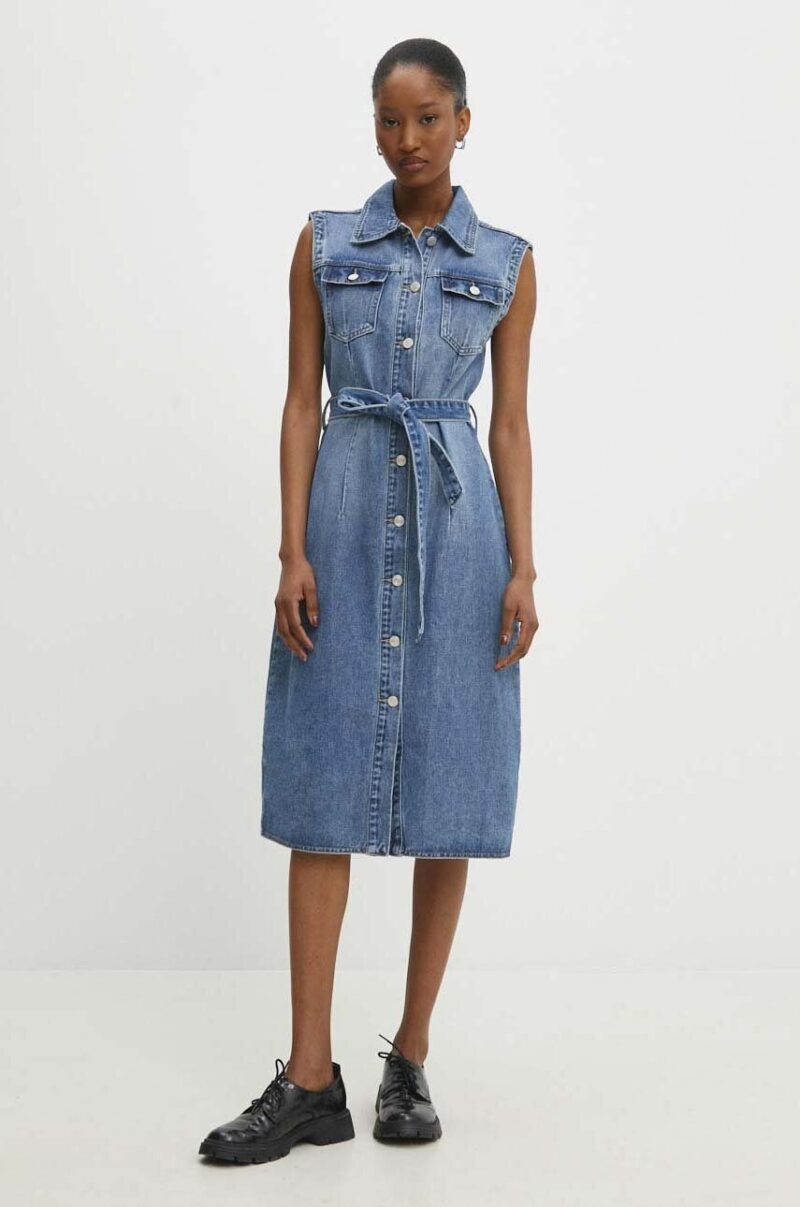 Answear Lab rochie jeans mini