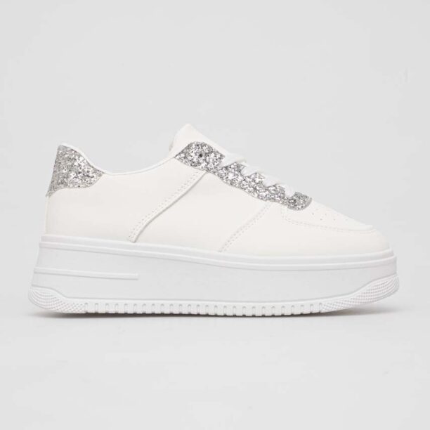 Answear Lab sneakers culoarea alb