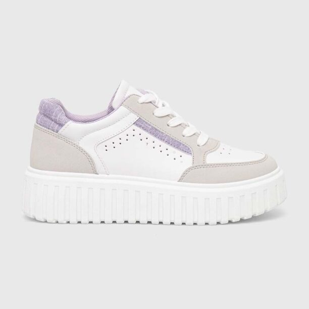 Answear Lab sneakers culoarea alb