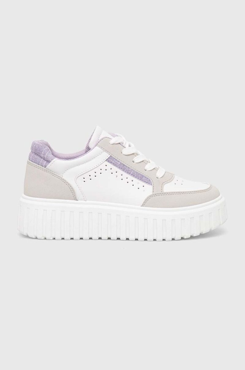 Answear Lab sneakers culoarea alb