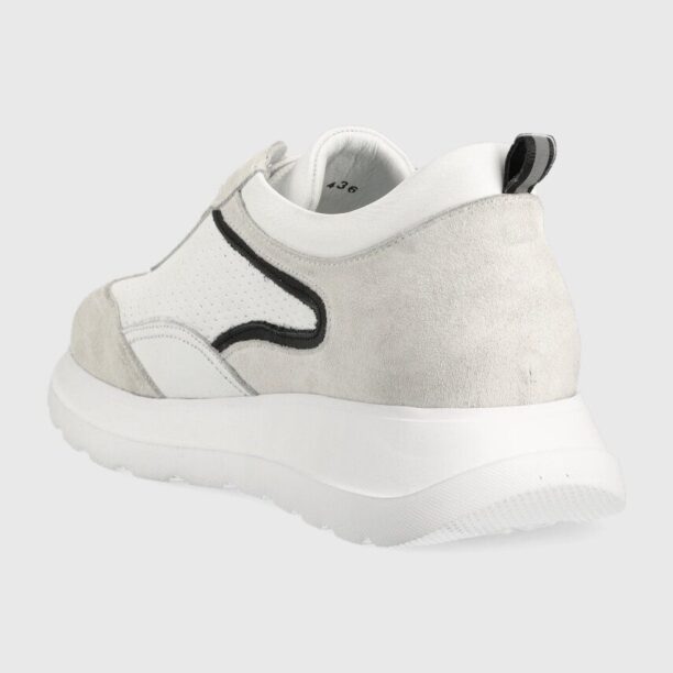 Answear Lab sneakers din piele culoarea alb preţ