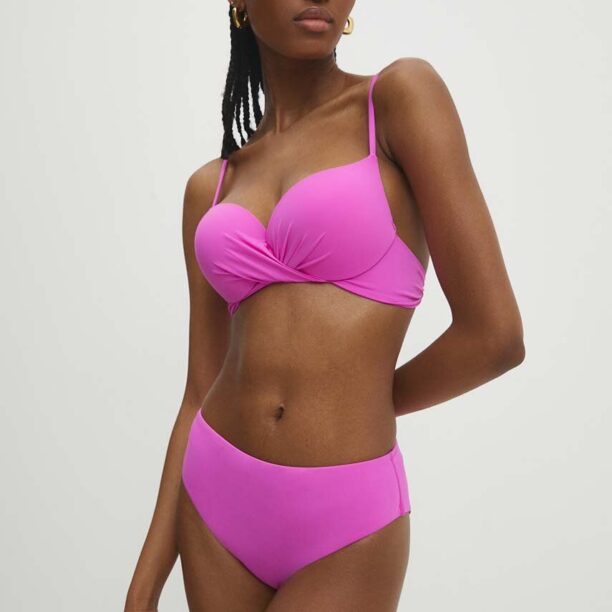 Answear Lab sutien de baie culoarea roz