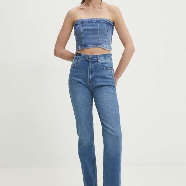 Answear Lab top din denim preţ