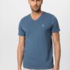 Antioch Tricou  bleumarin / indigo / alb