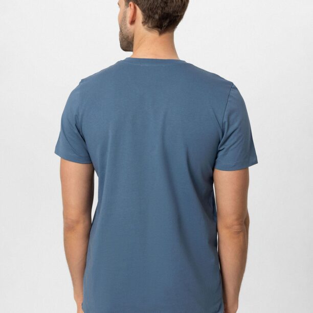 Cumpăra Antioch Tricou  bleumarin / indigo / alb