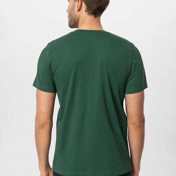 Original Antioch Tricou  verde închis / negru / alb