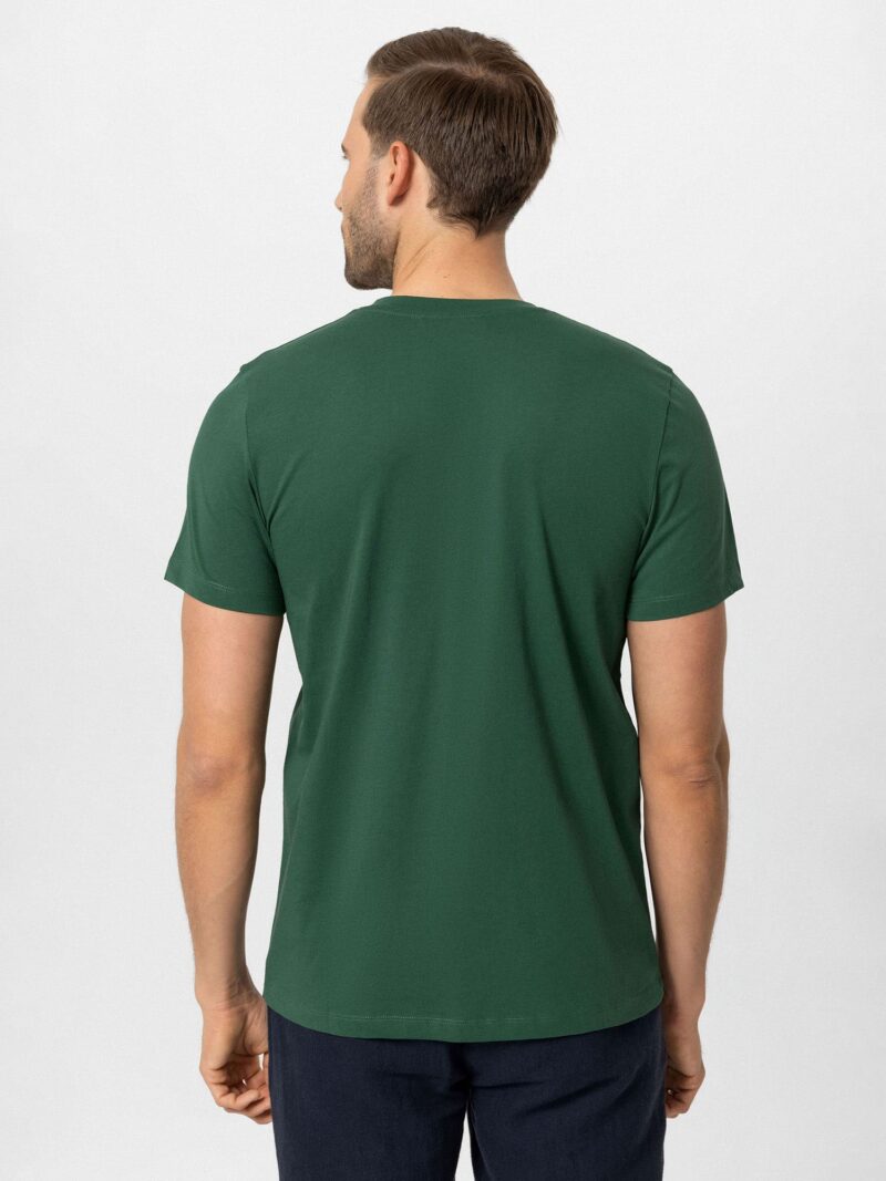 Original Antioch Tricou  verde închis / negru / alb