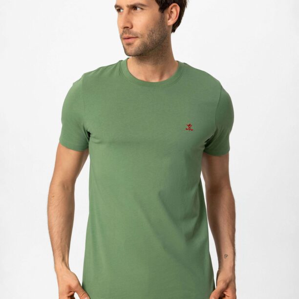 Antioch Tricou  verde / verde deschis