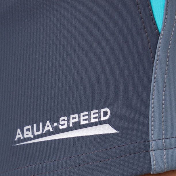 Aqua Speed costum de baie Dario culoarea gri preţ