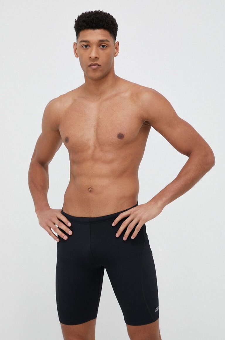 Aqua Speed pantaloni scurti de baie Blake culoarea negru