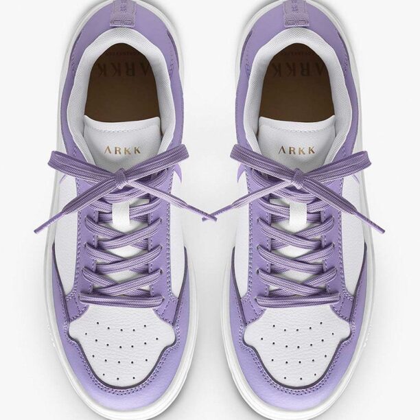 Arkk Copenhagen sneakers din piele Visuklass culoarea violet preţ