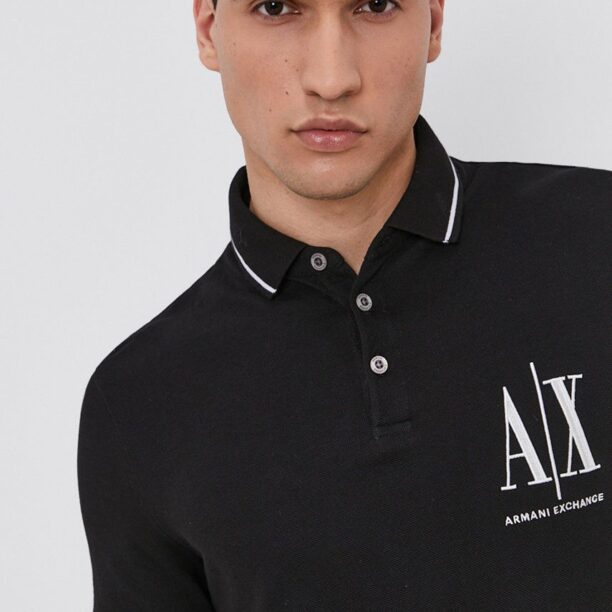 Armani Exchange Tricou Polo bărbați