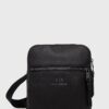 Armani Exchange borseta culoarea negru